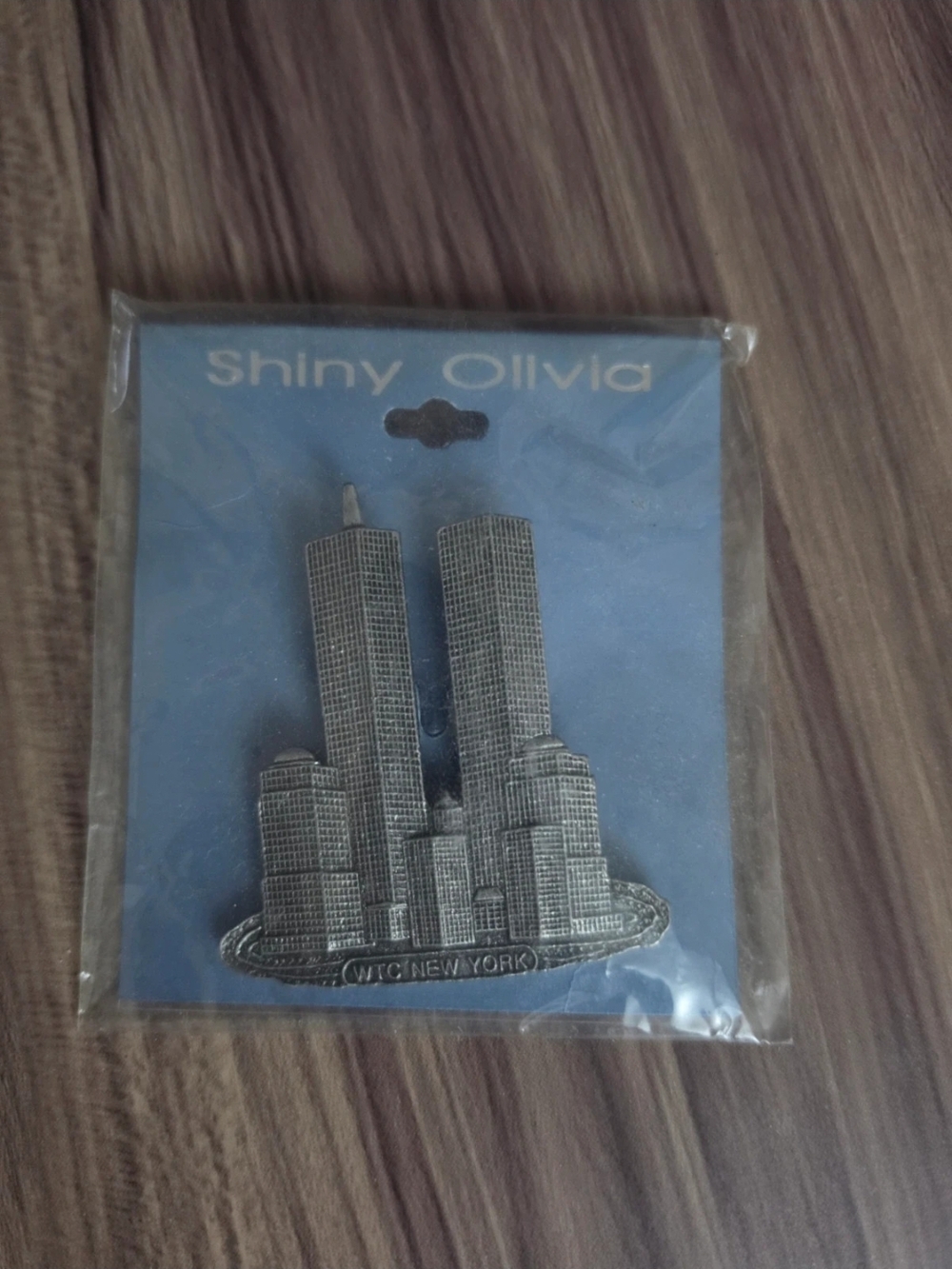 Silver Twin Towers Cuff Links - WTC New York